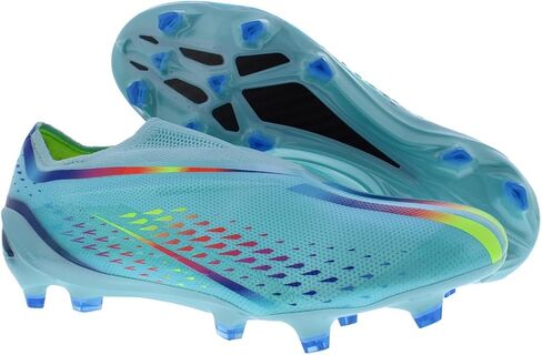 حذاء adidas X Speedportal + Firm Ground لكرة القدم للرجال، وردي، مقاس 7 in Kuwait