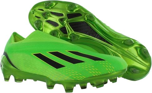 حذاء adidas X Speedportal + Firm Ground لكرة القدم للرجال، وردي، مقاس 7 in Kuwait