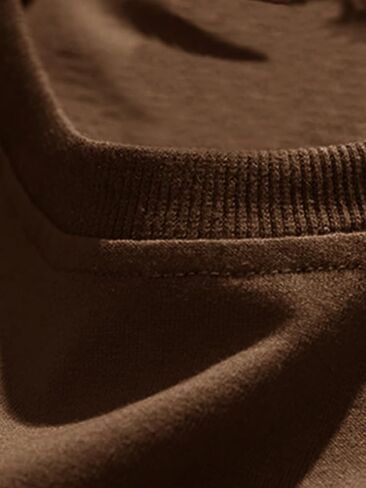 Aelfric Eden Mens كبير القمصان Tees Tees طباعة طاقم الرقبة القطن قمم الشارع قميص غير رسمي in Kuwait