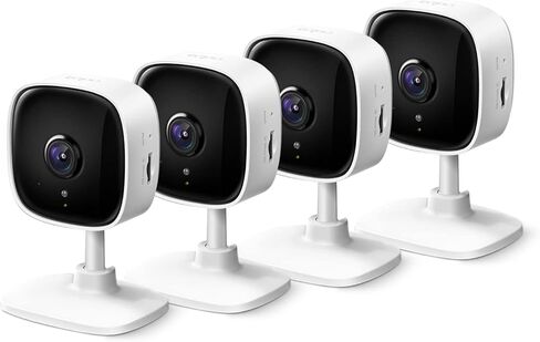 TP-Link New Tapo 2K Indoor Security Camera for Baby Monitor, Pet Camera | Motion Detection | 2-Way Audio | Night Vision | Cloud & SD Card Storage | Works w/Alexa & Google Home | Black | Tapo C111 in Kuwait