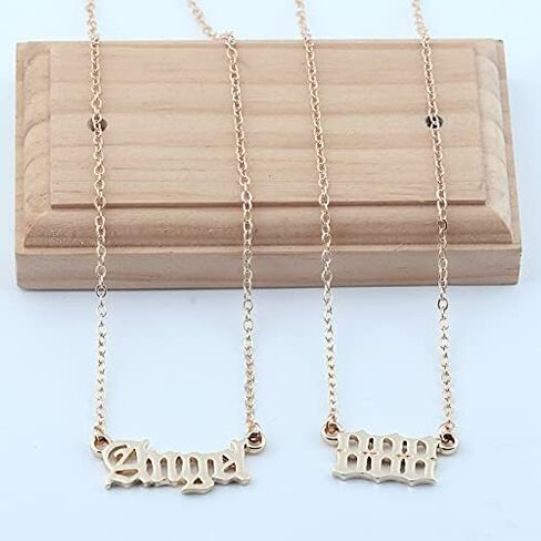 COLORFUL BLING Multilayer Number Pendant Necklace Layered Y Necklace Wish Card 000 1111 111 222 333 444 555 666 777 888 999 Numerology Lucky Jewelry for Women in Saudi Arabia