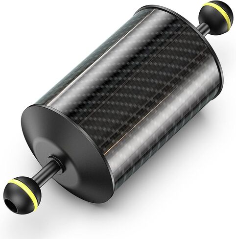 Sea frogs Carbon Fiber Float Arm D60mm, 12'', for Ultralight, Aquatic Arm, Buoyancy Provided 580g, Underwater Camera System Diving Tray Video Light/Strobe GA-8 in Saudi Arabia