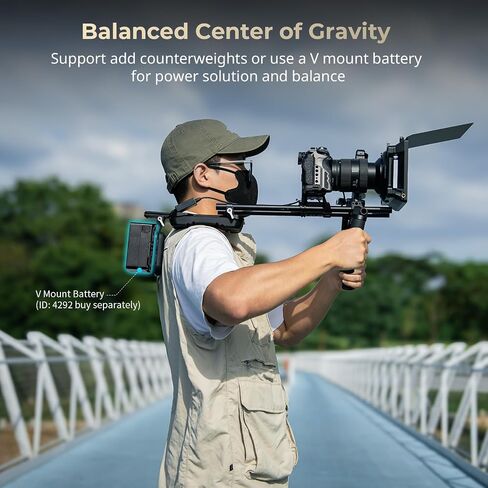 SMALLRIG Universal Basic Camera Shoulder Mount Kit for DSLR, Mirrorless, and Small Camera Shoulder Rig - 2896 in Saudi Arabia