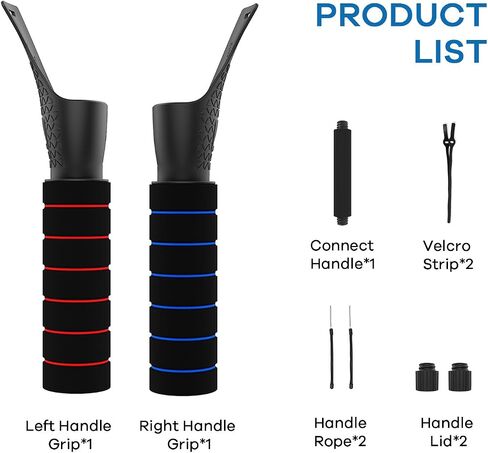 AMVR Handle Attachments Accessories for Quest 2/Quest/Rift S Controllers Extensions, Vr Gorilla Tag Long Arms Extension Grip,Compatible with Oculus/Meta Quest 2 Beat Saber Handle, Supernatural, etc. in Saudi Arabia