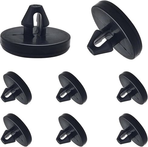 12 PCS Brake Pedal Pad, Stabilizing Structure Clutch Pedal Brake Light Switch Limit Pad Cushion, Portable Replacement Accessories, Suitable for Most Cars (Black) in Saudi Arabia