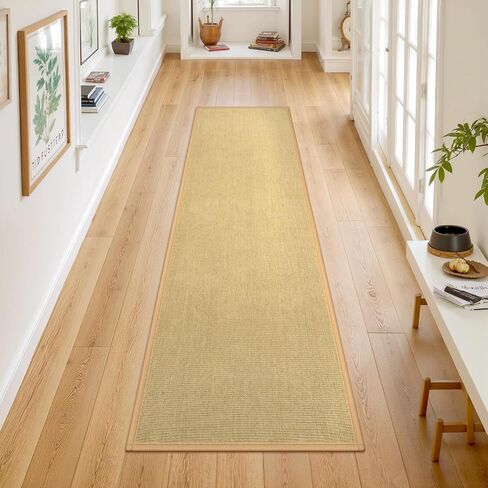 Leevan Boho المتسابقين للممرات 2x8 قابلة للغسل في RUNNER RUD 8FT NON SLIP RABBER RUBBER المطبخ المطبخ المنسوجة سجاد المزرعة in Kuwait