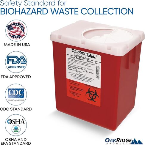 منتجات Oakridge 2.2 لتر حاوية للاستعمال الشخصي | حجم الاستخدام الشخصي | غطاء دوار in Kuwait