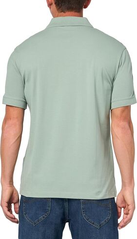Armani Exchange Mens Regular Fit Stretch Cotton Signature Logo Polo in Saudi Arabia