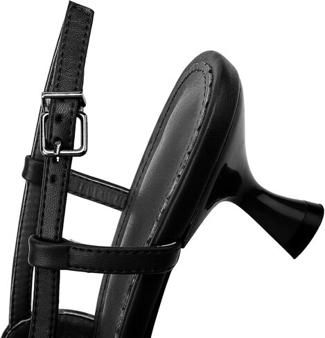 أعقاب هريرة للبطلين للنساء مغلق مضخات منخفضة الكعب مدبب in Kuwait