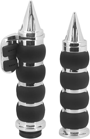 1 inch Handlebar Grips 25mm Aluminum Hand Grips Compatible with Harley Touring Softail Dyna Sportster XL883 1200 XR VRSC in Kuwait
