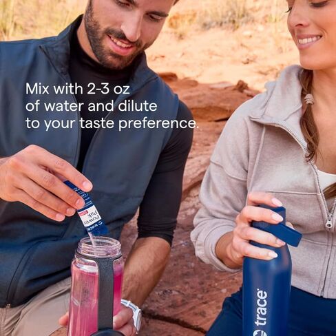 المعادن النادرة | عبوات مسحوق إلكتروليت باور باك | 1200 مجم فيتامين سي، زنك، مغنيسيوم | تعزيز الترطيب والمناعة والطاقة والقدرة على التحمل في العضلات | أكاي بيري | 30 علبة in Kuwait