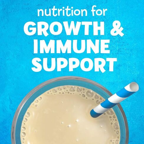 PediaSure Grow & Gain with Immune Support, Kids Protein Shake, 27 Vitamins and Minerals, 7g Protein, Helps Kids Catch Up On Growth, Non-GMO, Gluten-Free, Vanilla, 8 Fl Oz (Pack of 24) in Saudi Arabia