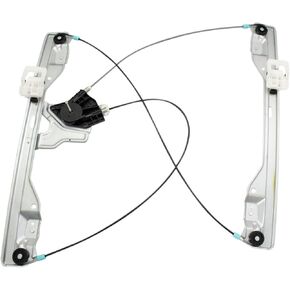 TRQ Front Left Window Regulator Drivers Side Compatible with 2015-2020 Ford F-150 2017-2019 F-250 Super Duty F-350 Super Duty F-450 Super Duty FO1350192