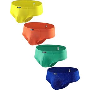 Men's T Back Low Waist Cheeky Panties stretch Thong Trunks Underwear