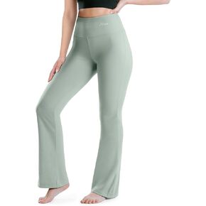 NirLUX Bootcut Yoga Pants - Soft Leggings for Women Regular & Plus Size Womens Leggings Tummy Control for Gym & Yoga