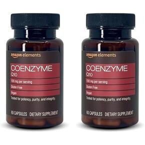 Amazon Brand - Revly Vegan CoQ10 100 mg - Normal Energy Production, Supports Cardiovascular Health, 2 Month Supply (60 Capsules) in Kuwait