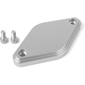 Intake Resonator Cover Plate for Chevy/GMC 2011-2016 Duramax 6.6L LML Diesel - Silver