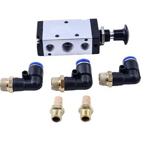 BAV020 Manual Air Valve Controls 4-Way 3-Position Compatible with Buyers