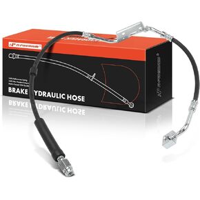 A-Premium Front Driver Side Brake Hydraulic Hose Compatible with Dodge Models - Ram 1500 2000-2001, Ram 2500 2000-2001, 2-Wheel ABS, 4WD - Replace# 52009685AB