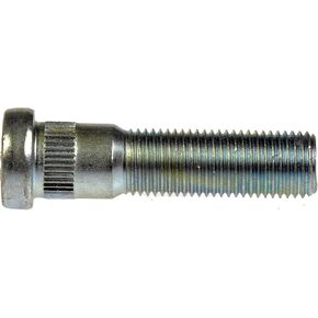 Dorman 610-435 M14-1.50 Serrated Wheel Stud - 15.96mm Knurl, 57.94mm Length Compatible with Select Chevrolet/GMC Models, 10 Pack