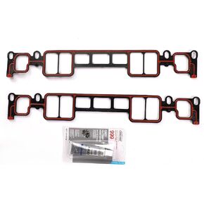 KAX MS90131 Intake Manifold Gasket Set Competiable with Cadillac Escalade 1999-2000, C1500 Pickup 1996-1999, C1500/C2500 Suburban 1996-1999, C2500 Pickup 1996-2000