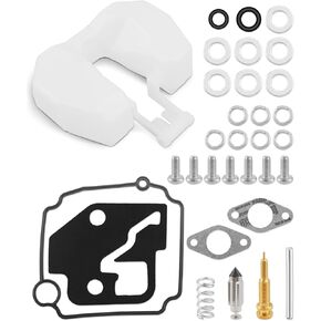 8M0044576 Carburetor Repair Kit Replacement for Fit for Mercury Mercruiser Quicksilver 8HP 9.9HP Outboard Boat Motor Engine
