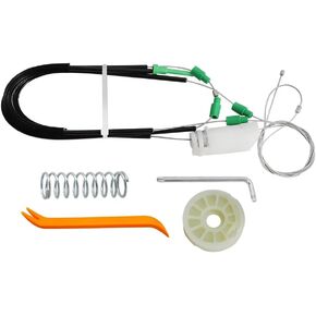 motoparty for 2005-2013 Chevrolet Corvette C6 Window Regulator Repair Kit - Fixes Sticking/Slow