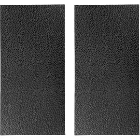 2 PCS Leather Repair Patch Tape, 4 x 8 Inch PU Vinyl Repair Patches for Car Upholstery Seat, Waterproof Self Adhesive Leather Tape Repair Kit for Furniture Couches Chairs (Gray)