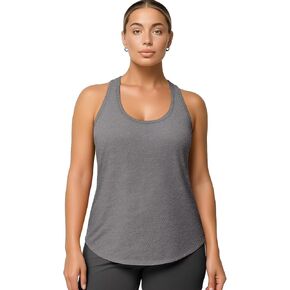 Zengjo Womens Athletic Tank Tops - دبابات التمرين الطويلة سريعة الرطوبة الجافة الفطاظ