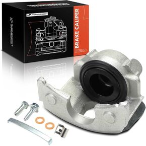 A-Premium Disc Brake Caliper Assembly Without Bracket Compatible with Ford F-100, F-250, F-150, E-100 Econoline, E-150 Econoline, E-100 E-150 Econoline Club Wagon, Bronco - Front Right Passenger Side
