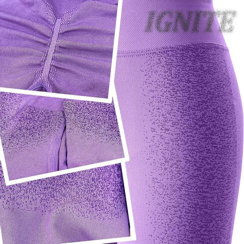 Ignite Hidden Scrunch Butt Lifting Leggings for Women Tummy Control Yoga Pants Boom Booty Lift Workout Legging in Saudi Arabia