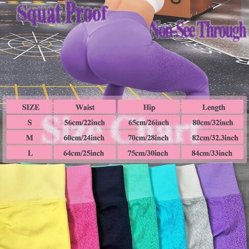 Ignite Hidden Scrunch Butt Lifting Leggings for Women Tummy Control Yoga Pants Boom Booty Lift Workout Legging in Saudi Arabia