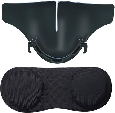 TNE Lens Cover for Meta Quest Pro VR Headset | Protective Dust Proof Cover Anti-Scratch Protector Soft Lens Pad Accessories for Oculus Quest 2, Oculus Rift S, Pico 4 and HP Reverb G2 (Black) in Kuwait