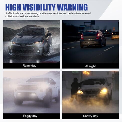 71 Inch Car Hood Light Strip, Flexible Daytime LED Running Light, Waterproof Auto LED Strip Light with Dynamic Scan Start-up Effect, Universal Car Exterior Decor Hood Strip Light for Vehicles (White in Saudi Arabia