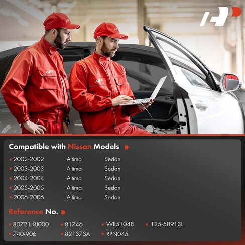 A-Premium Power Window منظم بدون محرك متوافق مع Nissan Altima 2002-2006 SEDAN MOBIN in Kuwait