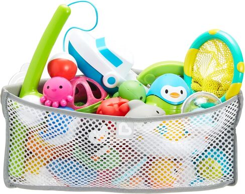 Munchkin® High 'n Dry™ Corner Bath Toy Organizer and Storage, Grey in Saudi Arabia