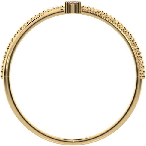 Clara Pucci 0.03 Ct Round Cut Diamond Dainty Minimalist Crisscross X Ring Halo Cocktail Solid 14K Yellow Gold Everyday Womens Wedding Band Ring in Saudi Arabia