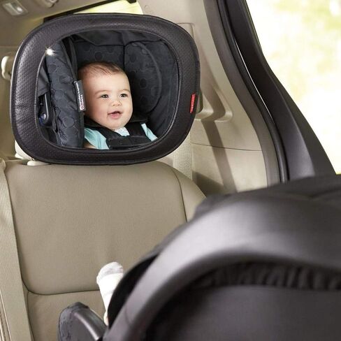 Skip Hop Baby Car Mirror, Style Driven, Black in Saudi Arabia