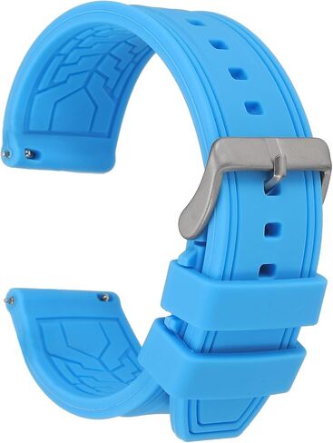 Harfington Silicone Watch Bands Width Soft Quick Quick Frear Bands for Men in Saudi Arabia