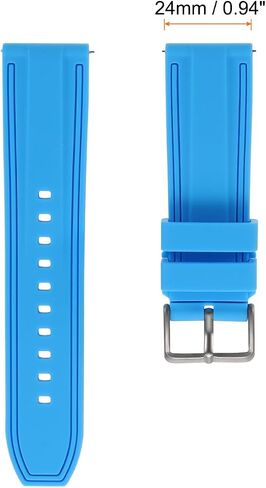 Harfington Silicone Watch Bands Width Soft Quick Quick Frear Bands for Men in Saudi Arabia
