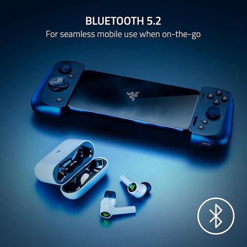 Razer Hammerhead HyperSpeed Wireless Multi-Platform Gaming Earbuds for Xbox Series X|S, Xbox One, PC, Mobile: ANC - Noise Cancelling Mic - Bluetooth 5.2 - RGB Chroma - 30 Hr Battery in Saudi Arabia