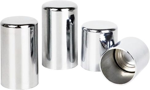 4 PCS Chrome Motorcycle 4 Point Docking Hardware Covers Docking Kits Cover Cap Compatible with for Touring Street Glide Electra Glide Road Glide Road King 2009-2024 in Saudi Arabia