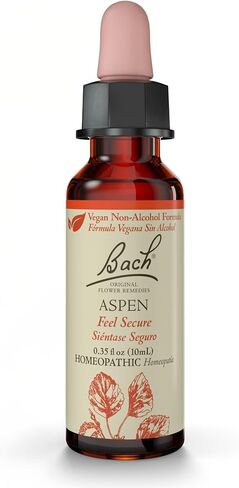 Bach Original Flower Remedies, Mustard for Joy (Non-Alcohol Formula), Natural Homeopathic Flower Essence, Holistic Wellness and Stress Relief, Vegan, 10mL Dropper in Kuwait
