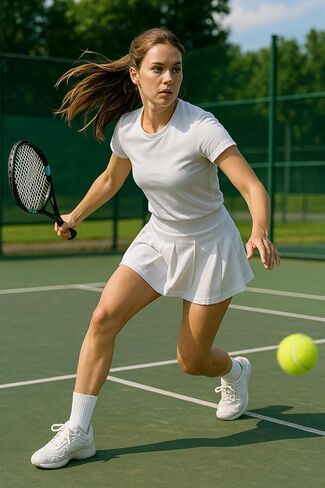 Women's Organic Cotton Crew Socks, Soft & Breathable Casual Calf Socks, 6 Pairs in Kuwait