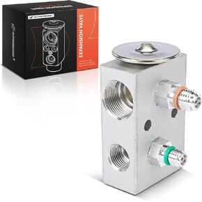 A-Premium A/C Expansion Valve Compatible with Western Star 3700, 3800, 2000-2001, 4800 2000-2002, 4900 1997-2002, 5800 2000-2002, 5900, 6900, 2000-2001, 4900E 1997-2002, 4900EX, 4900FA, 6900XD