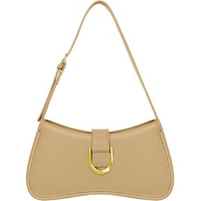 Shoulder Bag for Women Y2K Trendy Underarm Purse， Vegan Leather Clutch Hobo Handbags