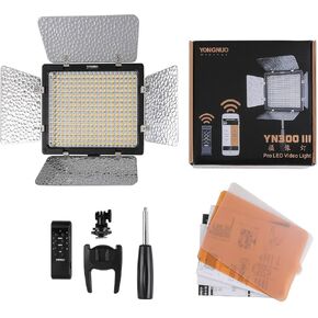 YONGNUO YN300 III YN-300 III LED Video Light Panel Adjustable Color Temperature Bi Color 3200K-5600K in Kuwait