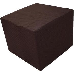 Square Ottoman Cover, Ottoman Slipcover, Small Footstool Cover, Cube Ottoman Slip Covers Jacquard Stretch