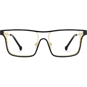 نظارات الضوء الأزرق Zeelool للنساء Eyeglasses Eyeglasses إطارات أنيقة مصمم المعادن نظارة غير وصفة طبية
