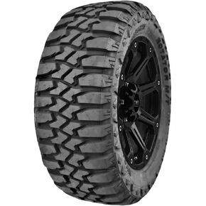 Evoluxx Rotator M/T Mud Off-Road Light Truck Radial Tire-35X12.50R22LT 35X12.50X22 35X12.50-22 121Q Load Range F LRF 12-Ply BSW Black Side Wall